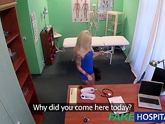 Valerie Fox gets her tight pussy drilled by the doctor's big dick in fake hospital reality