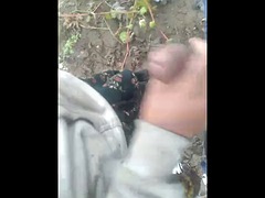 Kamwali bai masturbated my fat soil in the field