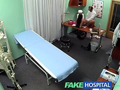 Mea Melone gets her pussy eaten out by fakehospital doctor in POV