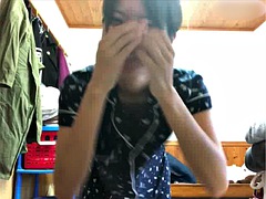 Amateur, Asiatique, Mignonne, Japonaise, Masturbation, Solo, Adolescente, Nénés