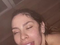 Chubby PAWG MILF enjoys BBC in the sauna. I found her on meetxx.com