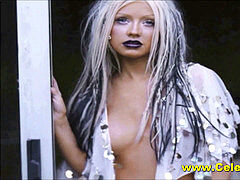 large boobs Latina mummy Christina Aguilera Nude Celebs Collection