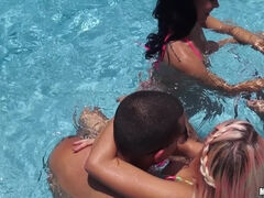 Real Slut Party. Naked Pool Party Chicks. Part 1