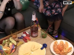 Bridal shower with hot college sluts, part 2