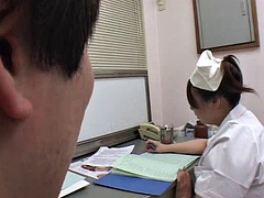 Fat Ass BBW Japanese Nurse Yuki
