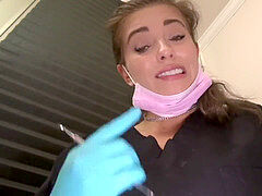 Dentist spandex gloving