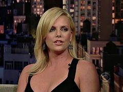 Charlize Theron - Late Show with David Letterman 2008