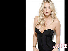 naked Latina celebrity Kaley Cuoco