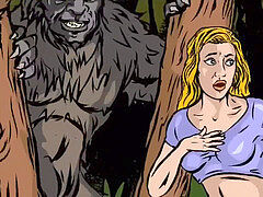 succulent Prudence and the erotic adventure of Bigfoot