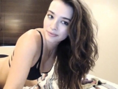 Amateur, Brunette brune, Masturbation, Solo, Adolescente, Webcam