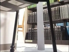 Using A Dildo In College Library - Amateur Sex