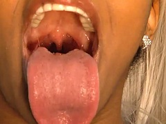 Long fun with tongue