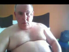 granddad jizz on web cam