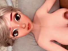 Compilation 5 - Best cumshot moments with my love doll - Silicone love doll model Elsa Babe Takanashi Mahiru