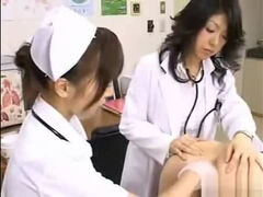 Japanese ladys exposed anus studied by milf nurses