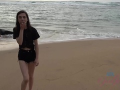 Amateur, Petite amie, Orgasme, De plein air, Pov, Rasée, Fumer, Gicler