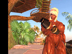 second life muscle dame exercise