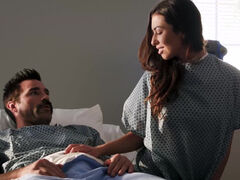 Melissa Moore gets fingered & deeply fucked on a hospital bed