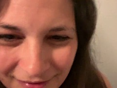 Amateur, Tir de sperme, Faciale, Pov, Séduite, Douche, Suçant, Surprise