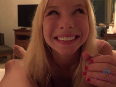 Anal, Blonde, Pieds, Doigter, Jeans, Orgasme, Pov, Chatte