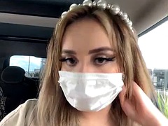 Masturbation in the car