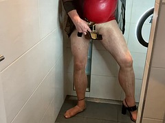 Amateur, Fetichismo travestista, Fetiche, Gay, Tacones, Lencería, Nylon, Pantaletas