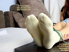 sock removal tickling 1