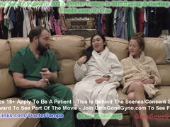 Petite and all-natural Jasmine Rose's humiliating Green Card examination by Doctor Tampa captured on hidden cameras!