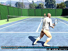 Grand Theft Auto V Sportsman nude Mods