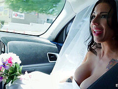 Run away bride Lylith Lavy - Brazzers