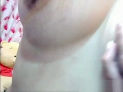 Japanese Camgirl Plays With Herself
