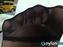 Pies, Hd, Tacones, Italiano, Nylon, Oficina, Pov, Secretaria