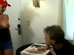super-steamy teenager pizza girl off the hook delivery