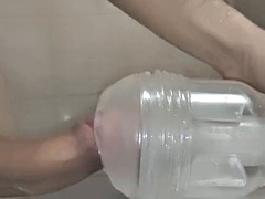 Leie, Grosser schwanz, Spermaladung, Deutsch, Hardcore, Hotel, Masturbation, Pov