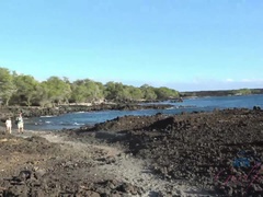 Lily looks amazing in Hawaii