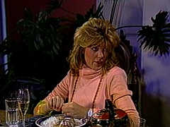 Rhonda Joe Petty fucks Alan Adrian on the dinner table