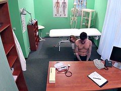 Big dick Luke fucks a hot doctor with natural tits