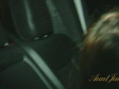 Alicia Silver and Elexis Monroe get off in a car.