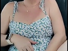 Leie, Auto, Masturbation, Milf, Im freien, Schlampe, Abendanzug, Ehefrau