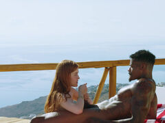 Jia Lissa has passionate sex with black lad