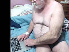 granddad stroke on cam