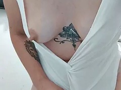 Gothic breast milk tits