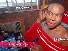 Live orgy interview with LadyGold and Annie blond, Naija hottie, wizzy bang, Behind the scene