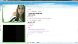 Novinha gostosa no MSN