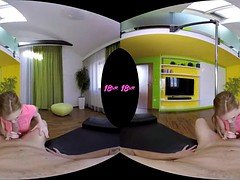 18vr load belle claire s asshole with overweight cock vr pornography