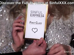 SinfulXXX's The Sinful Fucking Express: A Real Couple's Intense Pussy Eating Adventure