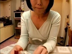 Japanese Woman Kitchen Farts