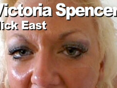 Victoria Spencer & Nick East Suck Facial Swallo