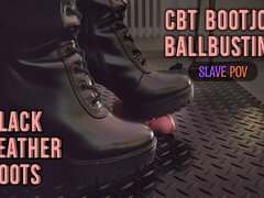 Bootjob CBT from a Slave POV