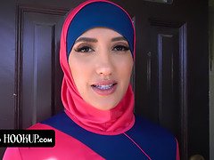 Arab slut Chloe Amour takes landlord's boner to pay her rent